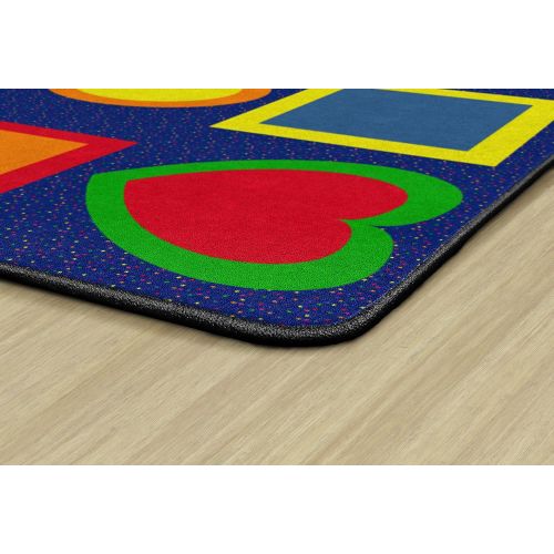  Flagship Carpets FE302-44A All Kinds of Shapes Primary (Seats 24), Multi