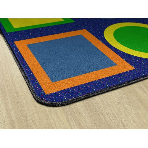  Flagship Carpets FE302-44A All Kinds of Shapes Primary (Seats 24), Multi