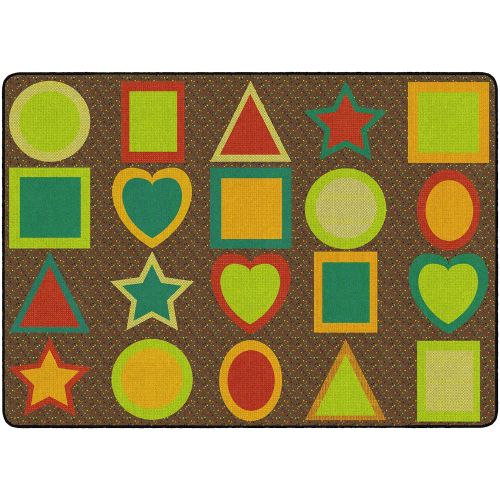  Flagship Carpets FE302-44A All Kinds of Shapes Primary (Seats 24), Multi