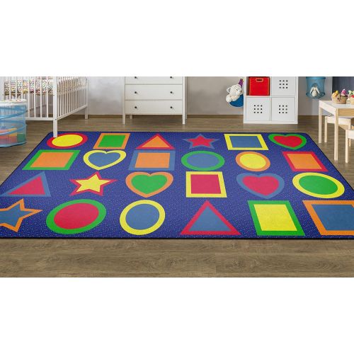  Flagship Carpets FE302-44A All Kinds of Shapes Primary (Seats 24), Multi