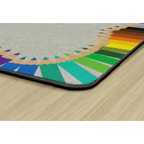  Flagship Carpets FE276-44A Colored Pencils, Multi