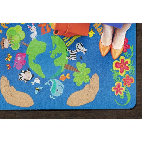  Flagship Carpets FE289-22A Hes Got The Whole World in His Hands, Multi