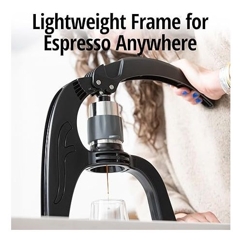  Flair The NEO Flex: Direct Lever Manual Espresso Maker for Home with Two Portafilters