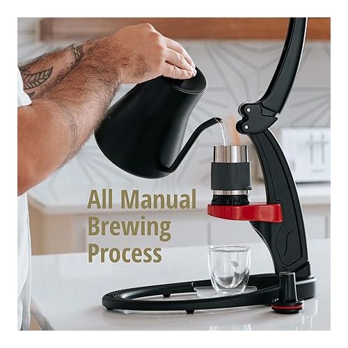  Flair Espresso Maker - Classic: All manual lever espresso maker for the home - portable and non-electric