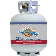 Flame King YSN-201 20 lb Propane Cylinder Tank