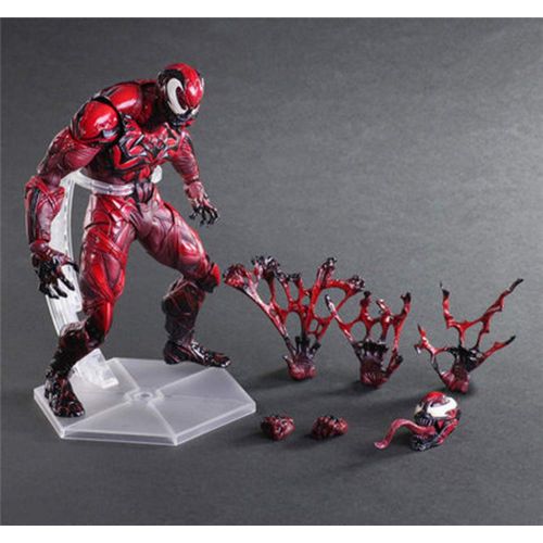  Flame PZF Slaughter red Venom Deadly Guardian Hand Joint Joint Movable Toy Model