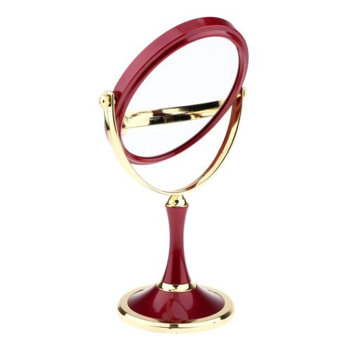  Flameer Premium Ladies Girls Desktop Makeup Mirror | Perfect for Counter Top Cabinet Desk | 2 Sizes,...