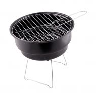 Flameer Mini Portable BBQ Charcoal Grill Camping Picnic Outdoor Garden Party Round