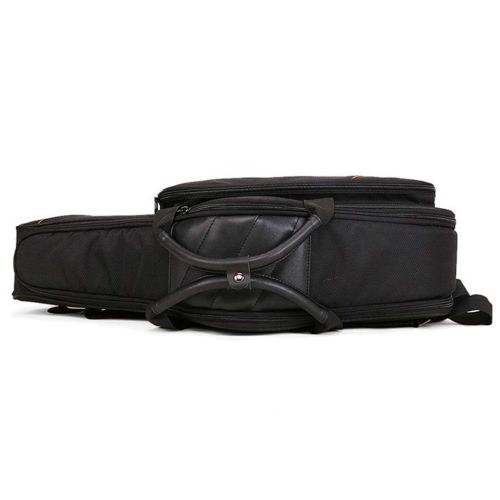  Flameer Alto Eb Saxophone Case Sax Bag with Double Shoulder Strap Black