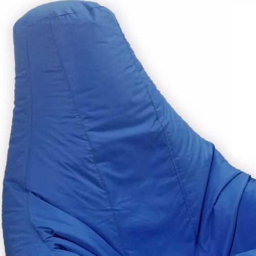  Flameer XXL Recliner Gaming Beanbag Chair Cover Adult Waterproof Royal Blue & Black