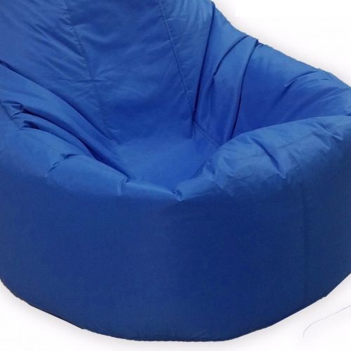  Flameer XXL Recliner Gaming Beanbag Chair Cover Adult Waterproof Royal Blue & Black