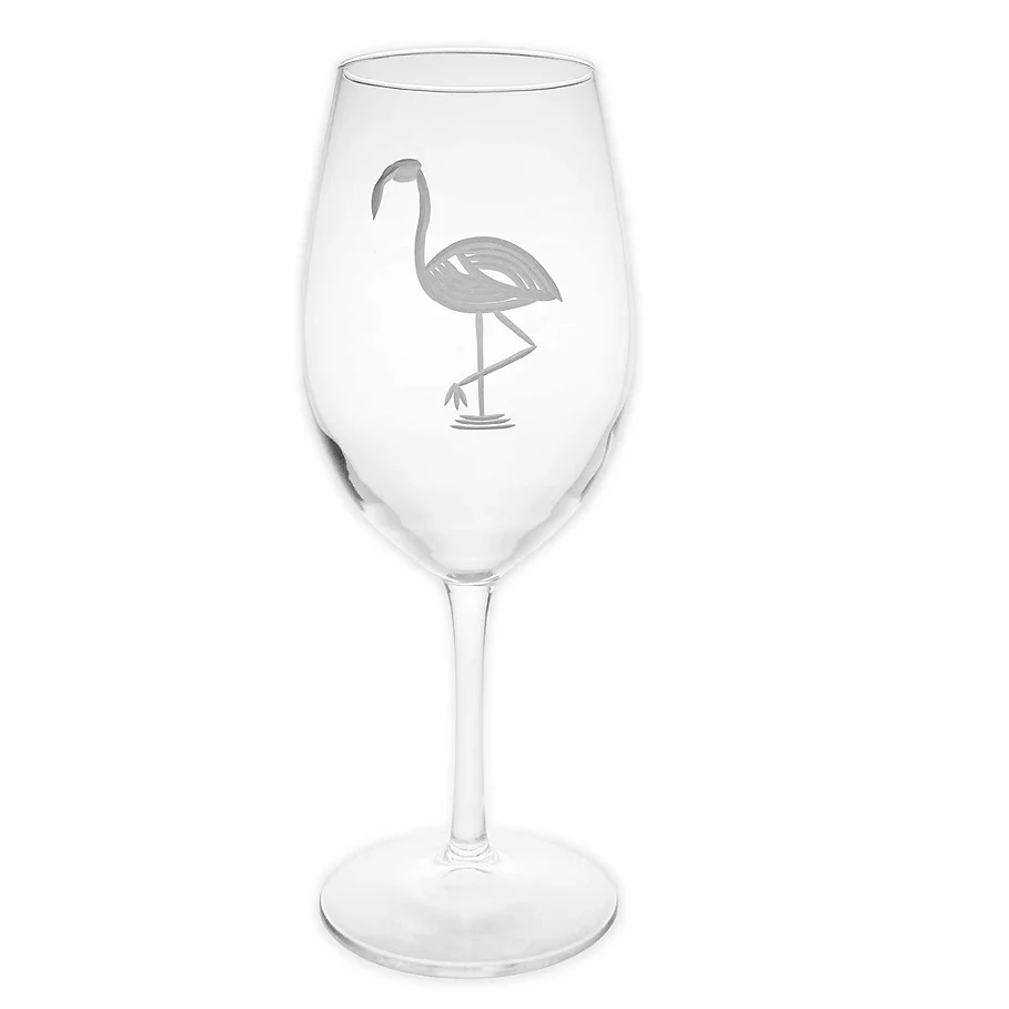  Flamingo All-Purpose Wine Glass