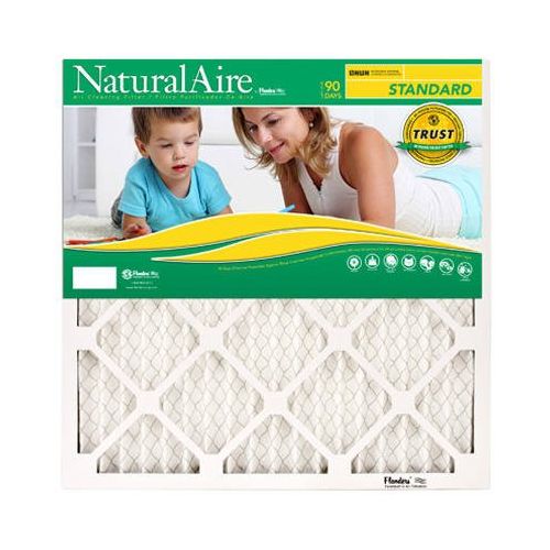  Flanders 20x20x1, Naturalaire Standard Air Filter Merv 8, 84858.012020, Pack12