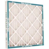 Flanders MERV 8 Pre-Pleat 40 LPD High-Capacity Air Filter, 20X20X1 in, 12 Per Case-2488742, 20 by 20 by 1