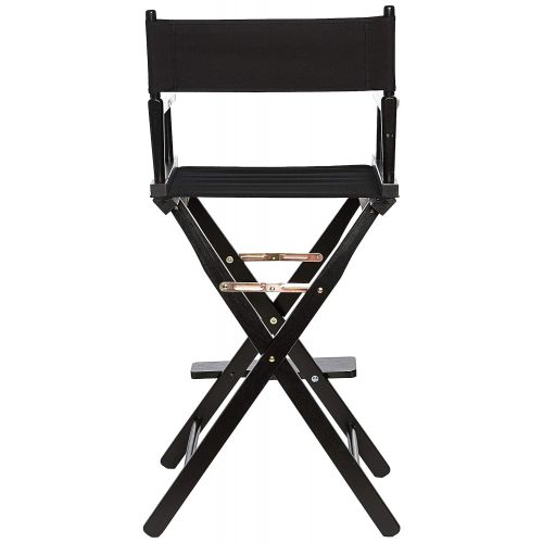  Flash 30 Directors Chair Black Frame - Black Canvas