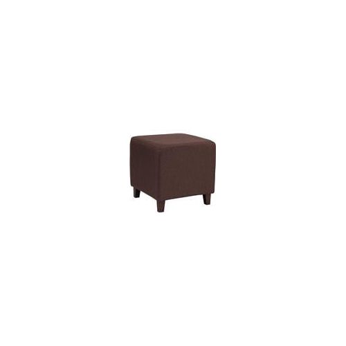  Flash Furniture Ascalon Upholstered Ottoman Pouf in Purple Fabric