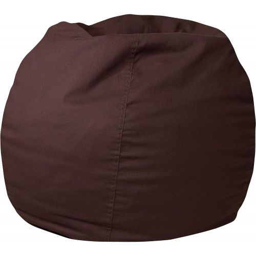  [아마존베스트]Flash Furniture Small Solid Brown Kids Bean Bag Chair