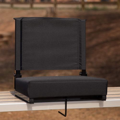  [아마존 핫딜]  [아마존핫딜]Flash Furniture Flash Moebel Tribuene Komfort von Flash mit Ultra-Padded Sitz Modern schwarz