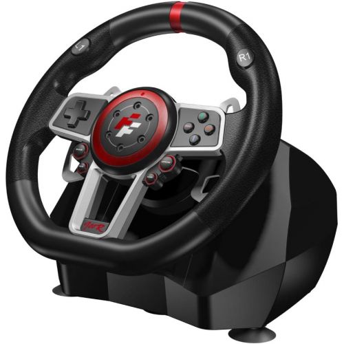  Flashfire Suzuka 900R racing wheel set with Clutch pedals and H-shifter for PC, PS3, PS4, Xbox 360, XBOX ONE and Nintendo Switch