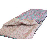 Flashlight Finelady [Bed of Roses] Womens Sleeping Bag - Youth Sleeping Bag - 3 Seasons - Best for Moms and Daughters, Girls, Teens, Teenagers - Sleeping Bags That Zip Together - Machine Wash