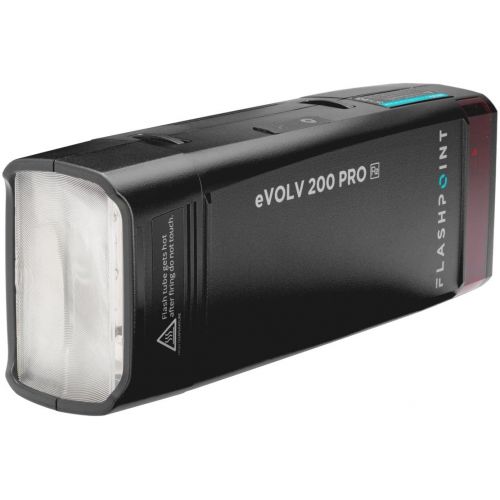  Flashpoint eVOLV 200 Pro TTL Pocket Flash Kit - Godox AD200 Pro R2 Mark II ETTL 2.4 GHz Wireless Flash Trigger for Nikon (Godox X2)