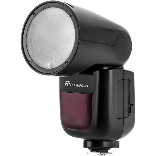  Flashpoint 2X Zoom Li-on X R2 TTL On-Camera Round Flash Speedlight for Nikon (Godox V1) R2 Pro Mark II 2.4 GHz Wireless Flash Trigger for Nikon