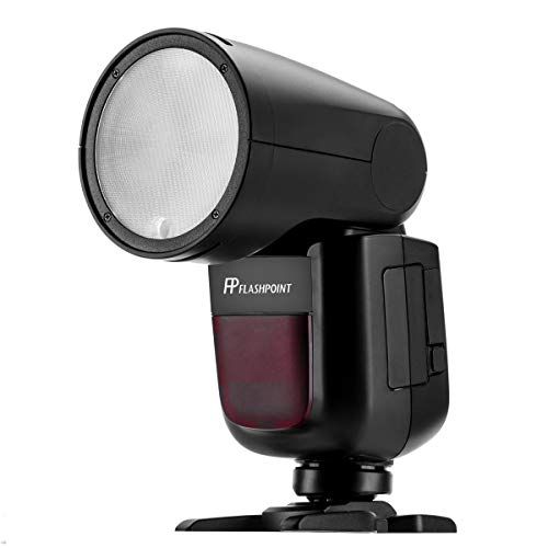  Flashpoint Zoom Li-on X R2 TTL On-Camera Round Flash Speedlight for Panasonic & Olympus (Godox V1)