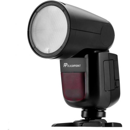  Flashpoint Zoom Li-on X R2 TTL On-Camera Round Flash Speedlight for Panasonic & Olympus (Godox V1) R2 Mark II 2.4 GHz TTL Wireless Flash Trigger for Olympus and Panasonic (Godox X2