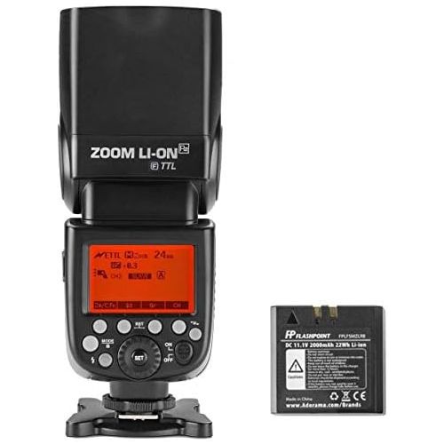  Flashpoint Zoom Li-ion R2 TTL On-Camera Flash Speedlight for Fuji (V860II-F)