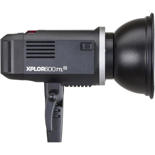  Flashpoint XPLOR 600 HSS TTL Battery-Powered Monolight with Built-in R2 2.4GHz Radio Remote System - Bowens Mount (AD600 TTL) with R2 Pro Transmitter for Nikon
