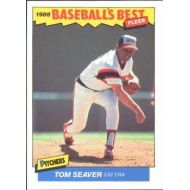 1986 Fleer Baseballs Best Sluggers vs. Pitchers #34 Tom Seaver Chicago White Sox Official MLB Baseball Trading Card in Raw (EX-MT or Better) Condition