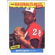 1986 Fleer Baseballs Best Sluggers vs. Pitchers #35 Bryn Smith Montreal Expos Official MLB Baseball Trading Card in Raw (EX-MT or Better) Condition