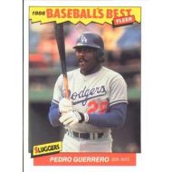 1986 Fleer Baseballs Best Sluggers vs. Pitchers #13 Pedro Guerrero Los Angeles Dodgers Official MLB Baseball Trading Card in Raw (EX-MT or Better) Condition