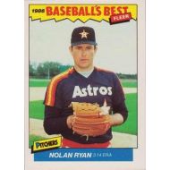 1986 Fleer Baseballs Best Sluggers vs. Pitchers #30 Nolan Ryan Houston Astros Official MLB Baseball Trading Card in Raw (EX-MT or Better) Condition