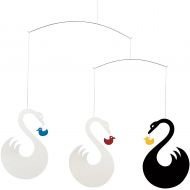 Flensted Mobiles Swan Fantasy Hanging Mobile - 14 Inches Cardboard