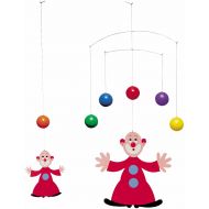 Flensted Mobiles The Jugglers Apprentice Hanging Nursery Mobile - 16 Inches Cardboard