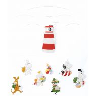 Flensted Mobiles Moomin Version II Hanging Nursery Mobile - 23 Inches - Handmade in Denmark by Flensted