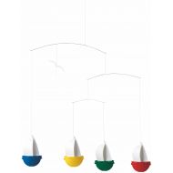 Flensted Mobiles Sailfun Hanging Nursery Mobile - 24 Inches Plastic