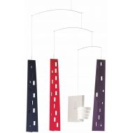 Flensted Mobiles Guggenheim Building Hanging Mobile - 24 Inches Cardboard