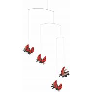 Flensted Mobiles Ladybird Hanging Nursery Mobile - 20 Inches Cardboard