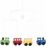 Flensted Mobiles Loco Hanging Nursery Mobile - 16 Inches Plastic - Handmade in Denmark by Flensted
