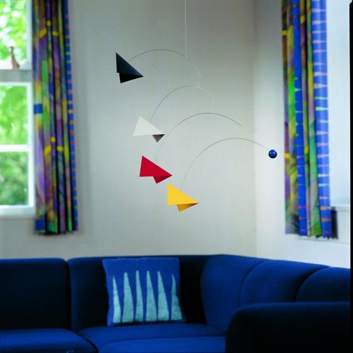  Flensted Mobiles Mirage Hanging Mobile - 24 Inches Beech Wood - Handmade in Denmark by Flensted