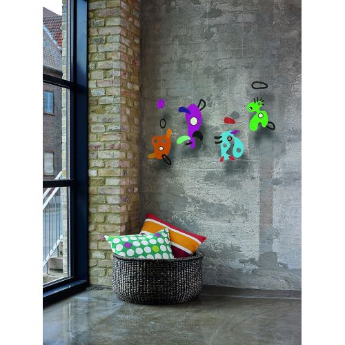  Flensted Mobiles Museum Jorn Hanging Mobile - 24 Inches Cardboard - Handmade in Denmark by Flensted