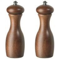 Fletchers Mill Marsala Collection Salt & Pepper Mill, Walnut Stain - 7 Inch, Adjustable Coarseness Fine to Coarse, MADE IN U.S.A.