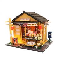 Flever Dollhouse Miniature DIY House Kit Creative Room with Furniture for Romantic Valentines Gift(Chao Yang Grocery Store)