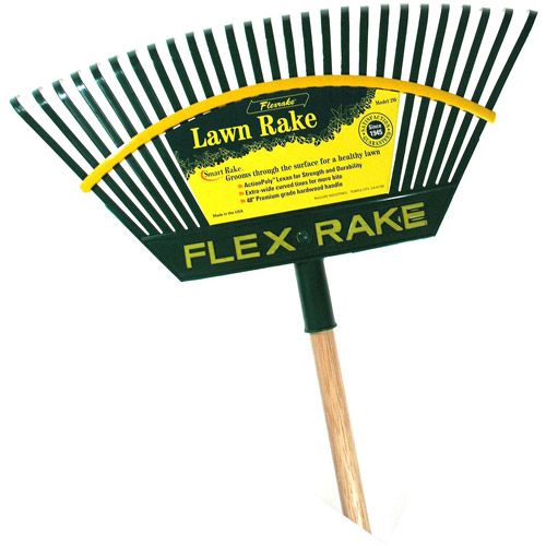  Flexrake 2W 21 in Lehan Action Poly Head Lawn Rake