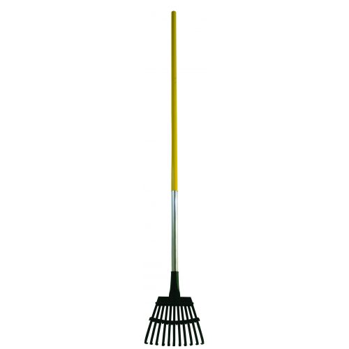  Flexrake 3A 8 in Steel Head Shrub Rake With 48 in Aluminum Handle