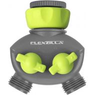 Flexzilla 2-Way Hose Splitter, ZillaGreen/Gray - HFZGA60