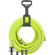 Flexzilla Garden Hose Kit with Quick Connect Attachments, 1/2 in. x 50 ft., Heavy Duty, Lightweight, ZillaGreen - HFZG12050QN