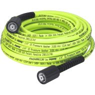 Flexzilla Pressure Washer Hose with M22 Fittings, 1/4 in. x 50 ft., ZillaGreen - HFZPW3450M-E